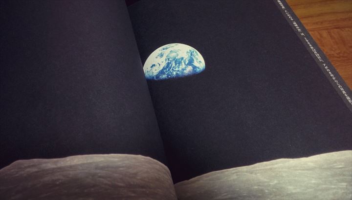 Marketing the Moon earth rise