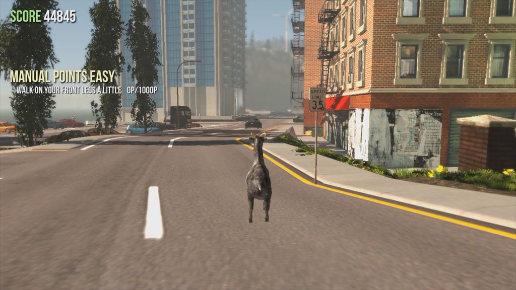 Goat Simulator 1.1 新マップは都会風