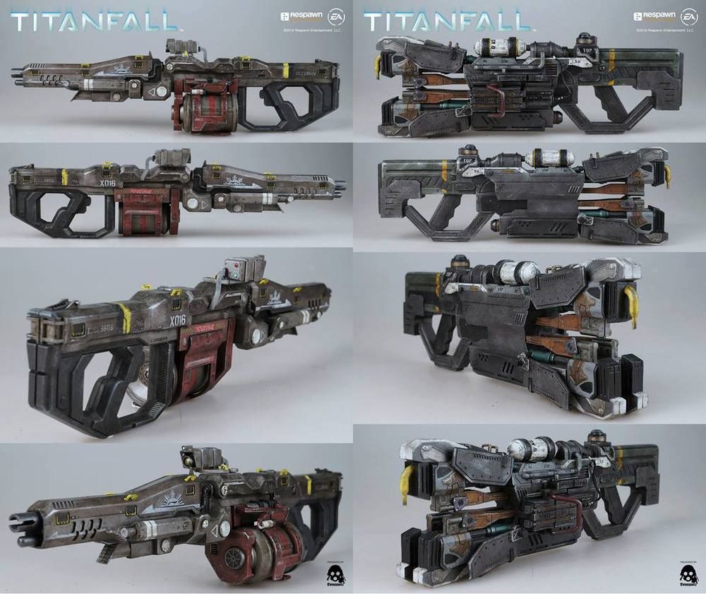 Titanfall weapon figure