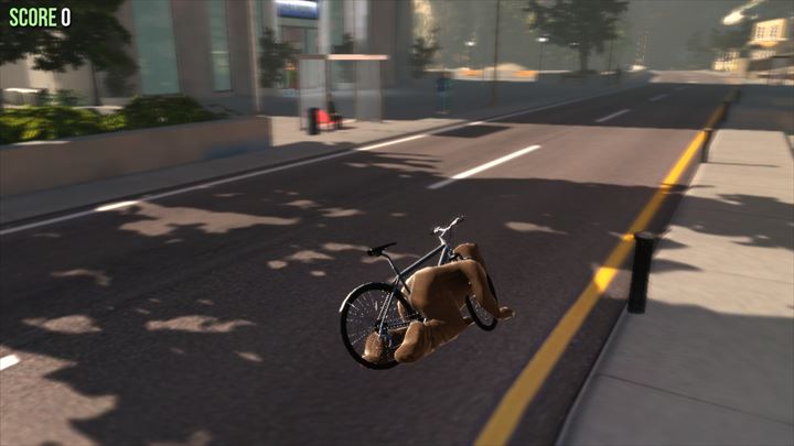 Goat MMO Simulator クマの乗る自転車