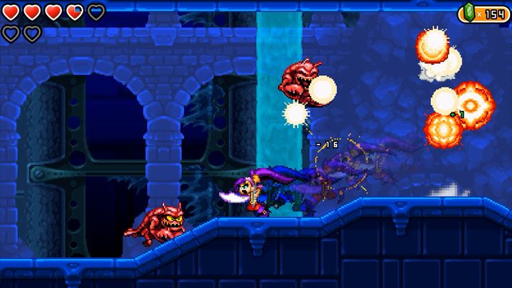 Shantae and the Pirate's Curse　探索型2Dアクション